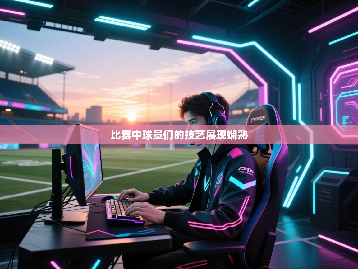 比赛中球员们的技艺展现娴熟