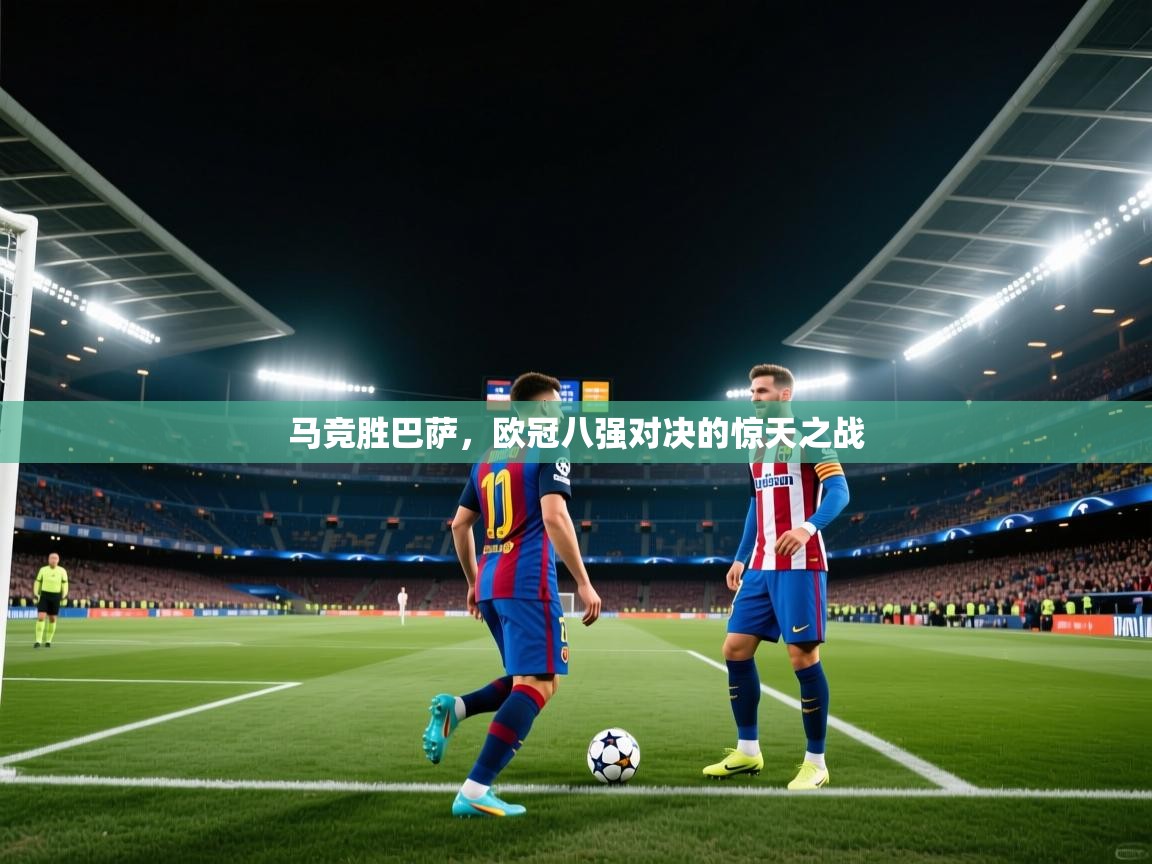 马竞胜巴萨，欧冠八强对决的惊天之战